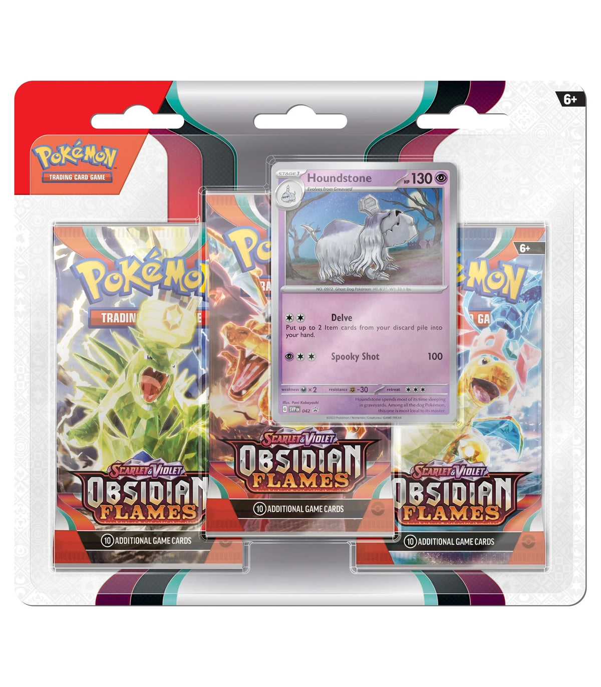 Pokemon | Obsidian Flames | 3 Pack Blister
