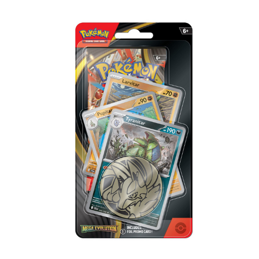 Pokemon | Mega Evolutions | Premium Checklane Blister | Tyranitar