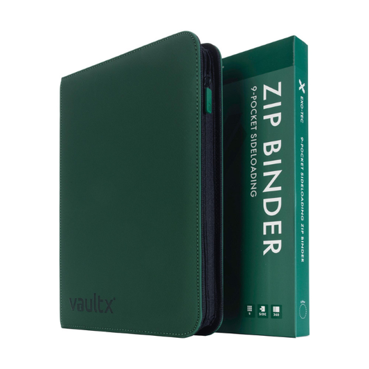Vault X | Binder | 9 Pocket | Forest Green
