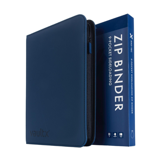 Vault X | Binder | 9 Pocket | Royal Blue