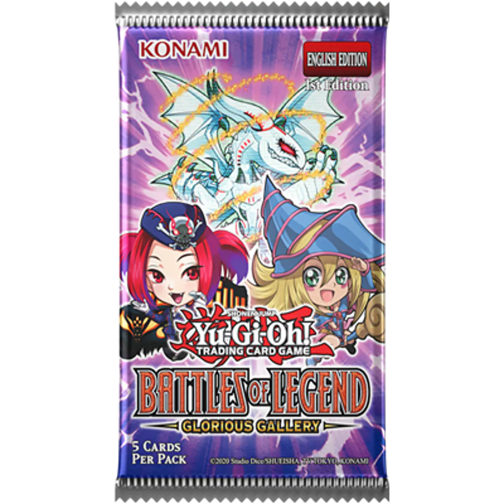 Yu-Gi-Oh - Battle Legends Glorius Gallery Booster Pack
