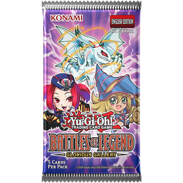 Yu-Gi-Oh - Battle Legends Glorius Gallery Booster Pack