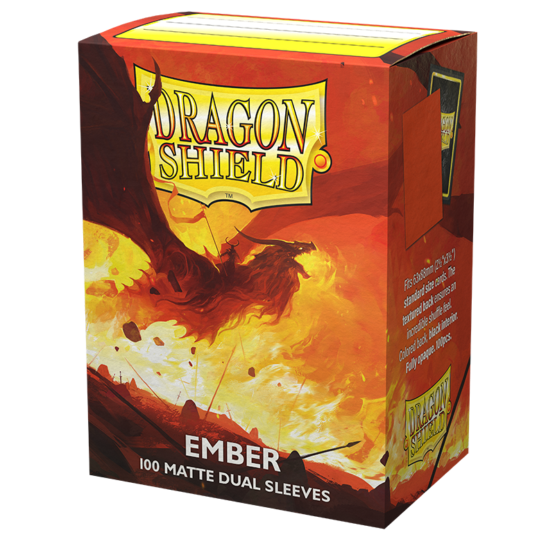 Dragon Shield - Dual Matte Ember