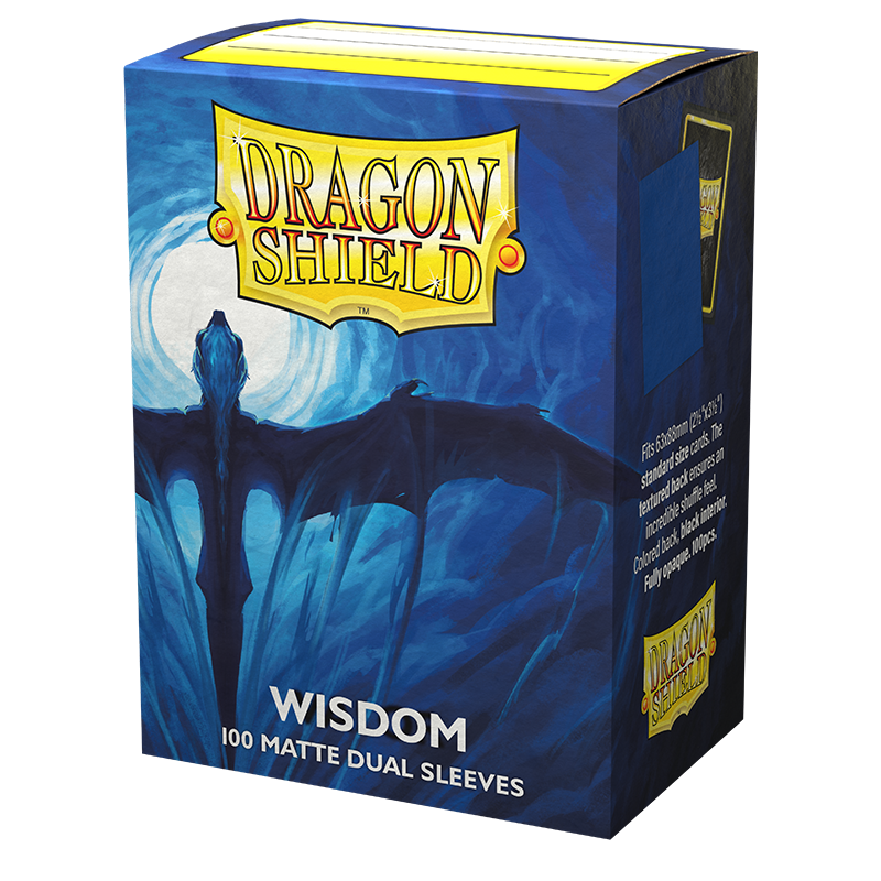 Dragon Shield - Dual Matte Wisdom Blue