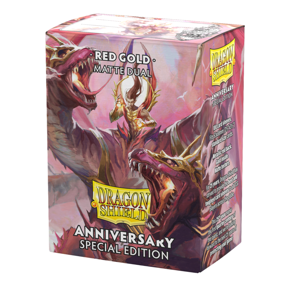 Dragon Shield - Dual Matte Pomegranata & Gold