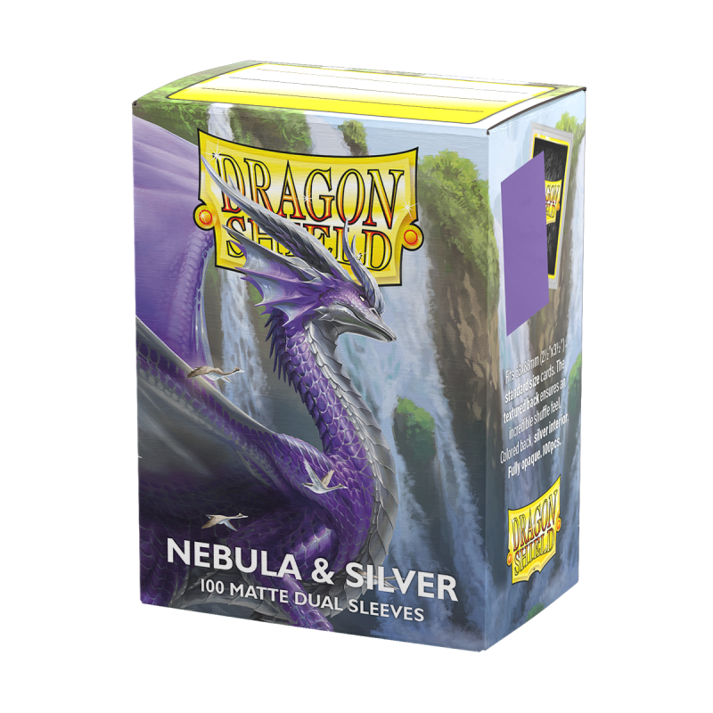 Dragon Shield - Dual Matte Nebula & Silver