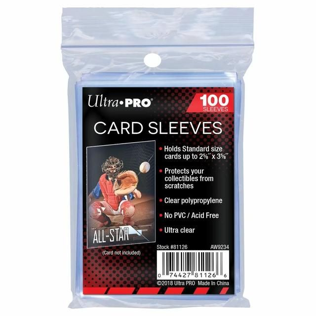 Ultra Pro - Soft Card Sleeves Clear Penny Protector Pack 100pk