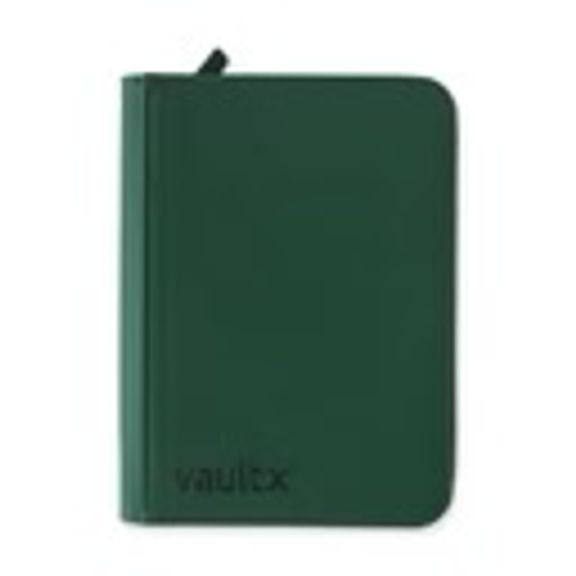 Vault X - 4-Pocket Exo-Tec® Zip Binder Forest Green