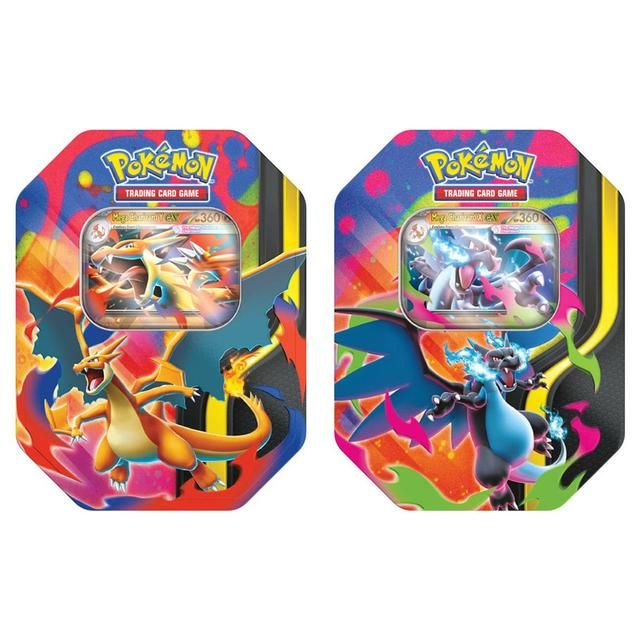 Pokemon - Spring Tin Mega Charizard X & Y