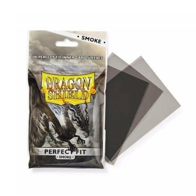 Dragon Shield - Perfect Fit Standard Sleeves Top-Loading Smoke