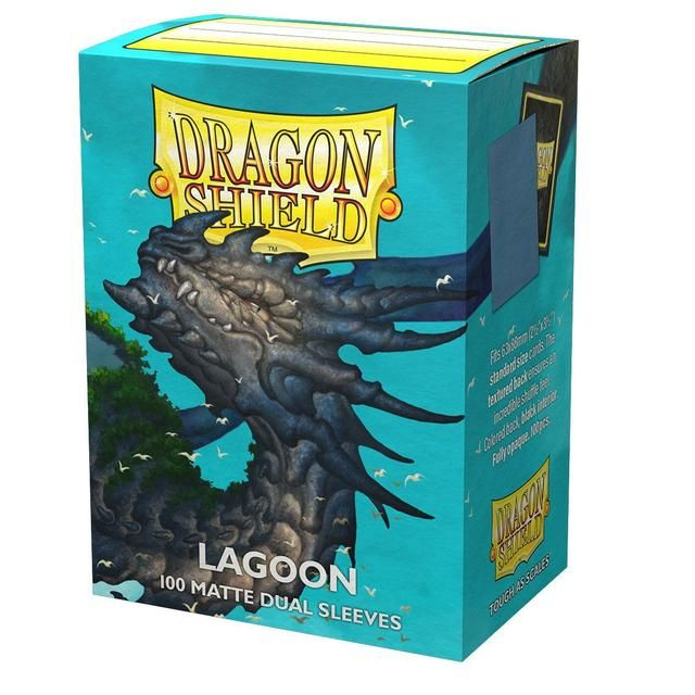 Dragon Shield - Matte Dual Lagoon