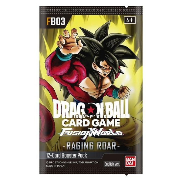 Dragon Ball - Fusion World FB03 Raging Roar Booster Pack