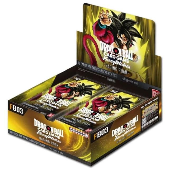Dragon Ball - Fusion World Raging Roar Booster Box FB03