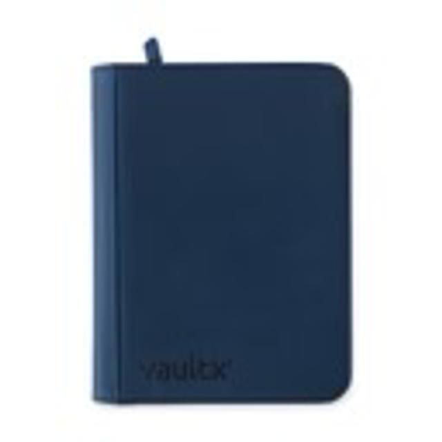 Vault X - 4-Pocket Exo-Tec® Zip Binder Royal Blue