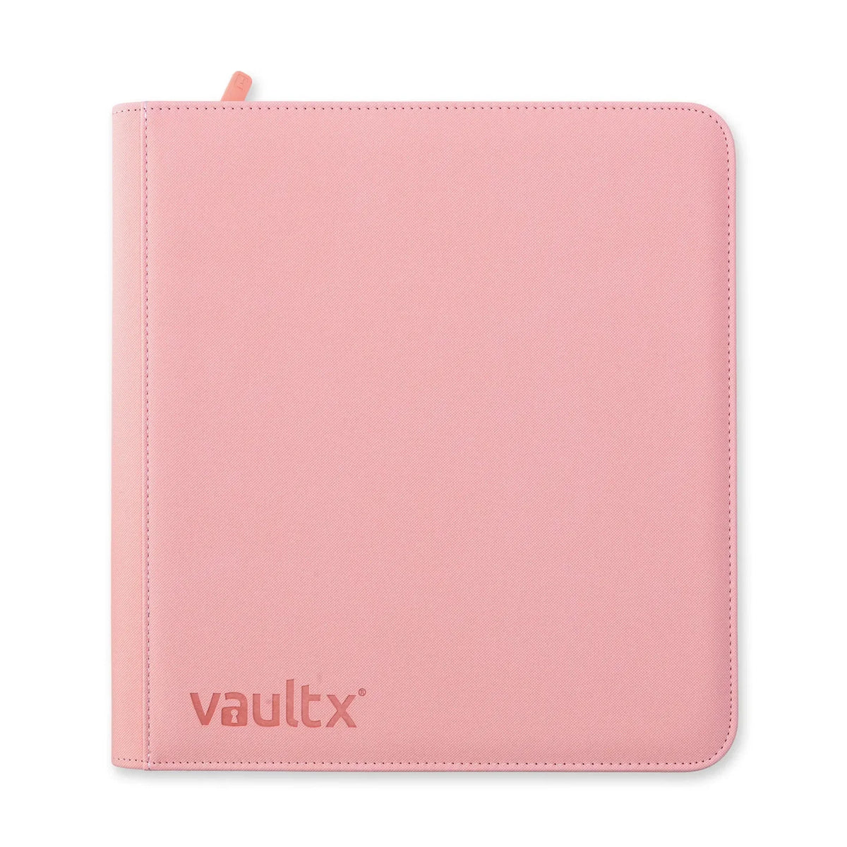 Vault X - 12-Pocket Exo-Tec® Zip Binder Pink