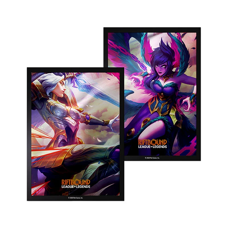 Riftbound - Vendetta Art Sleeves Kayle vs Morgana