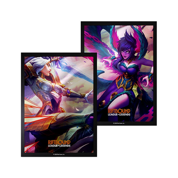 Riftbound - Vendetta Art Sleeves Kayle vs Morgana